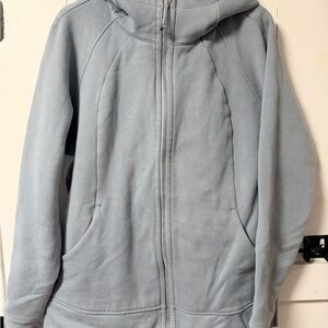 Lululemon Athletica Blue Full-Zip Hoodie